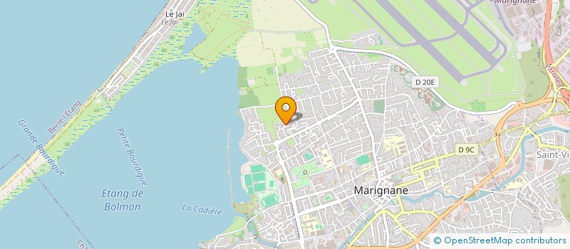 localisation de l'entreprise WORKIN'COOL  MARIGNANE