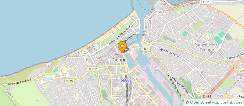 localisation de l'entreprise WORKING CLASS DINNERS à DIEPPE