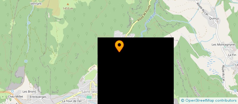 localisation de l'entreprise WORKING DOG AIDS ASSOCIATION  SAINT-JEOIRE