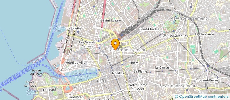 localisation de l'entreprise WORKING FIRST X à MARSEILLE