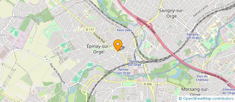 localisation de l'entreprise WORKING LOC  EPINAY-SUR-ORGE