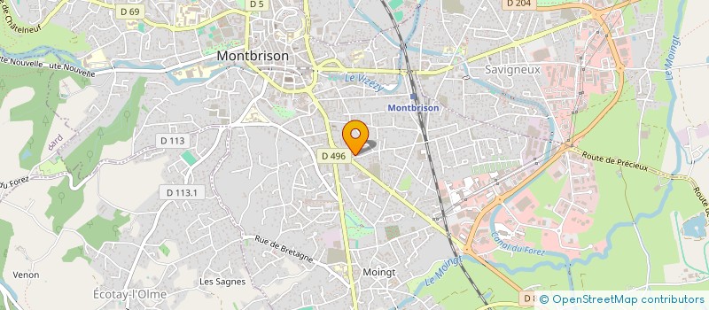 localisation de l'entreprise WORKING MUM à MONTBRISON