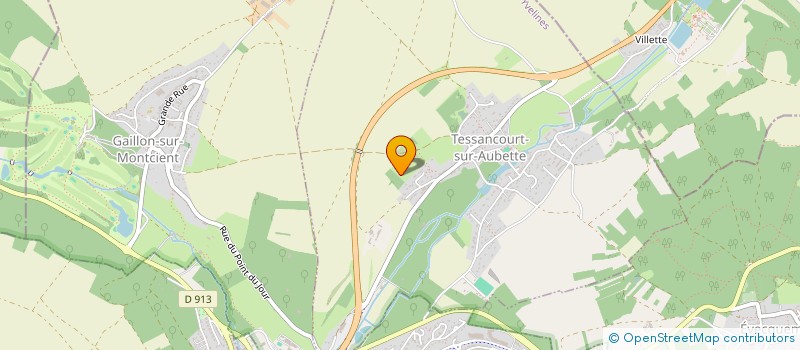 localisation de l'entreprise WORKINGFORGAMES  TESSANCOURT-SUR-AUBETTE