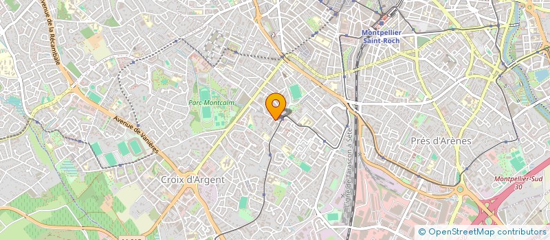 localisation de l'entreprise WORKISLIFE  MONTPELLIER