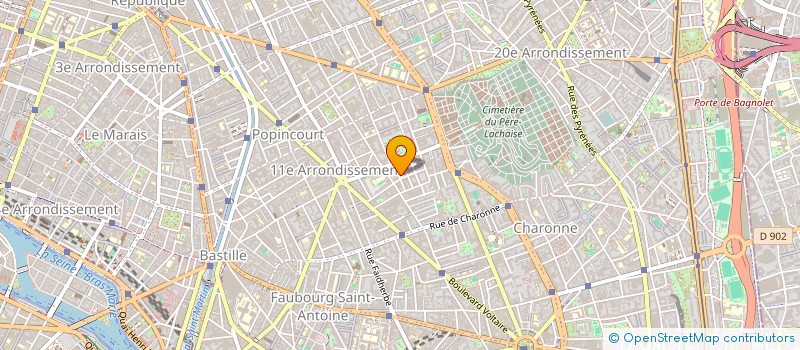 localisation de l'entreprise WORKLIFE  PARIS