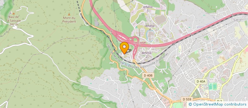 localisation de l'entreprise WORKMATTES  LA CIOTAT