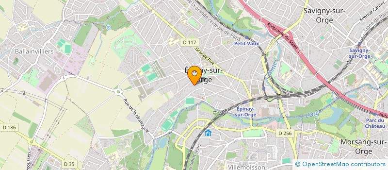 localisation de l'entreprise WORKMO  EPINAY-SUR-ORGE