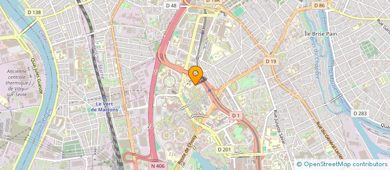 localisation de l'entreprise WORKNET SERVICES  CRETEIL