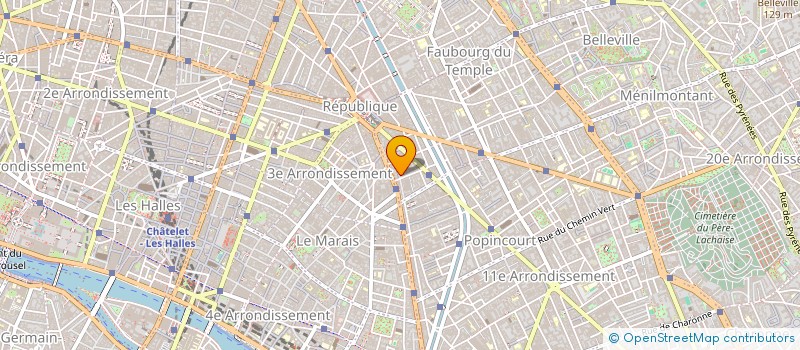 localisation de l'entreprise WORKPACKERS  PARIS