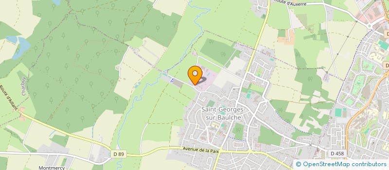 localisation de l'entreprise WORKPRINT 3D  SAINT-GEORGES-SUR-BAULCHE