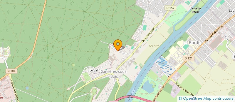 localisation de l'entreprise WORKR  LE MESNIL-LE-ROI