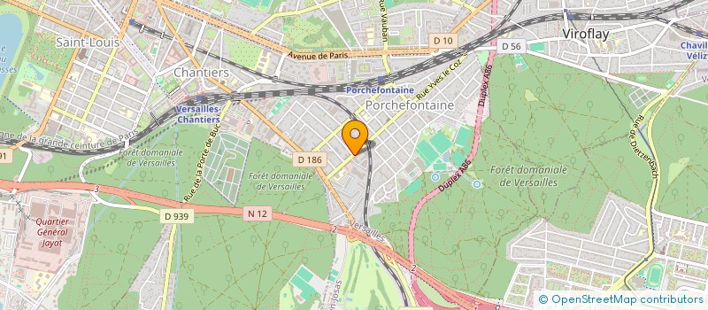 localisation de l'entreprise WORKRATE FACILITY SERVICES à VERSAILLES