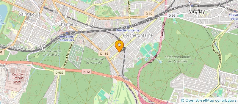 localisation de l'entreprise WORKRATE INDIVIDUAL PROTECTION à VERSAILLES