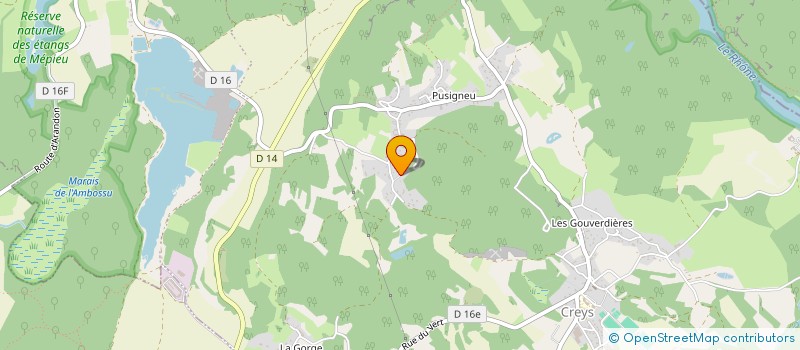 localisation de l'entreprise WORKREPUBLIC  CREYS-MEPIEU