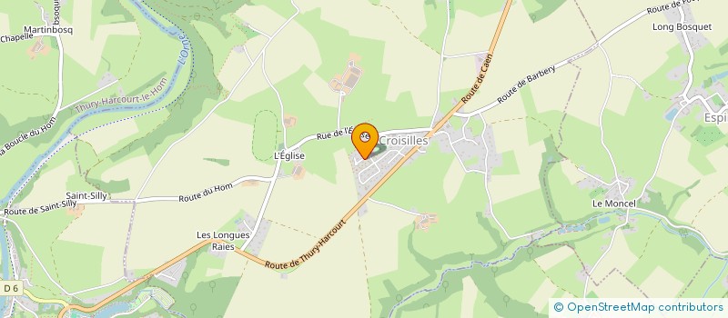 localisation de l'entreprise WORKS COUNCIL  CROISILLES