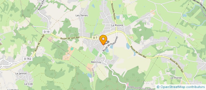 localisation de l'entreprise WORKS IMMO à LENTILLY