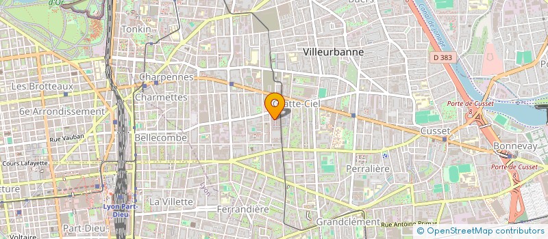 localisation de l'entreprise WORKSHOP  VILLEURBANNE