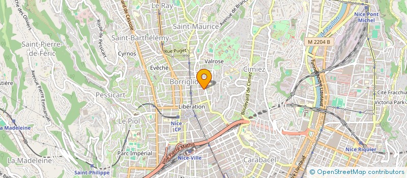 localisation de l'entreprise WORKSHOPS FORMATIONS HORUS à ANTIBES