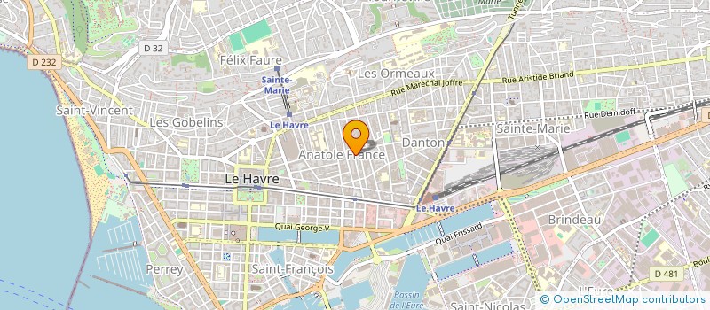 localisation de l'entreprise WORKSTAY SOLUTION à LE HAVRE