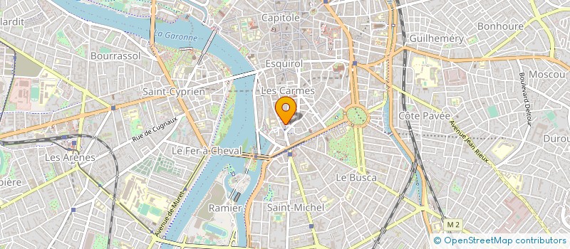 localisation de l'entreprise WORKTEAM SAS à TOULOUSE