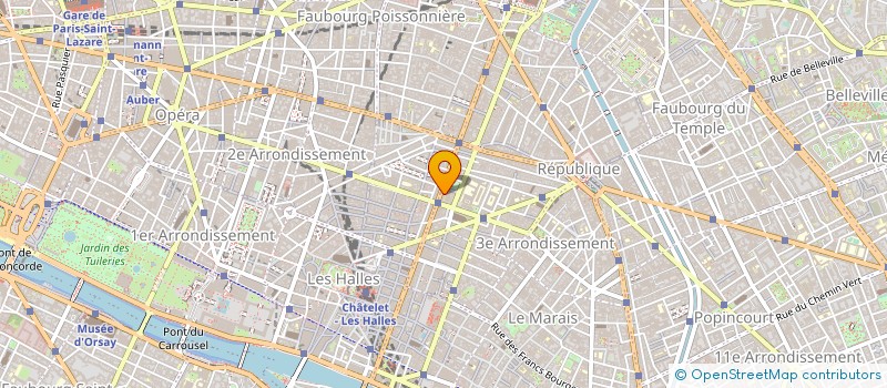 localisation de l'entreprise WORKTRIBE  PARIS