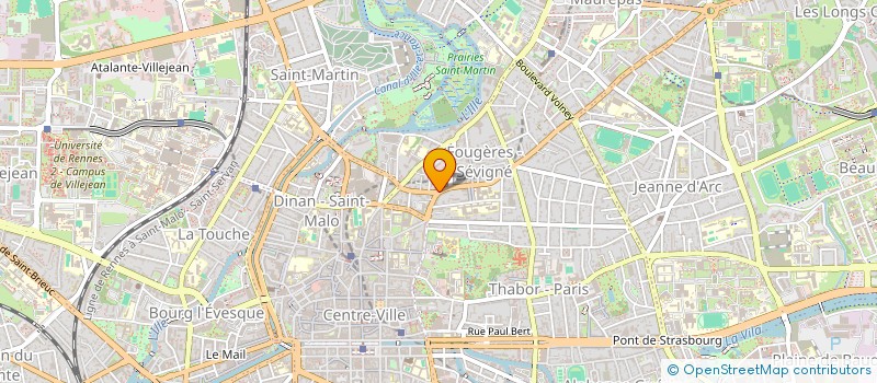 localisation de l'entreprise WORLD  RENNES