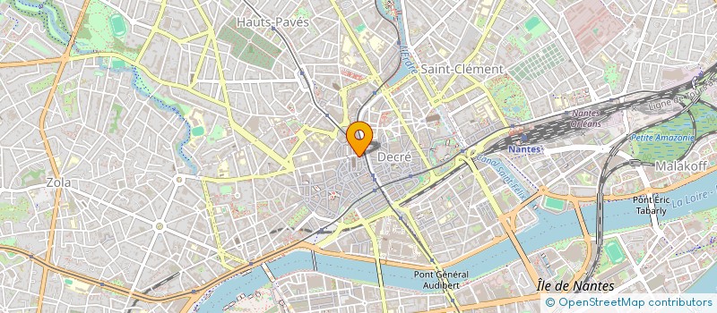localisation de l'entreprise WORLD 44 à NANTES
