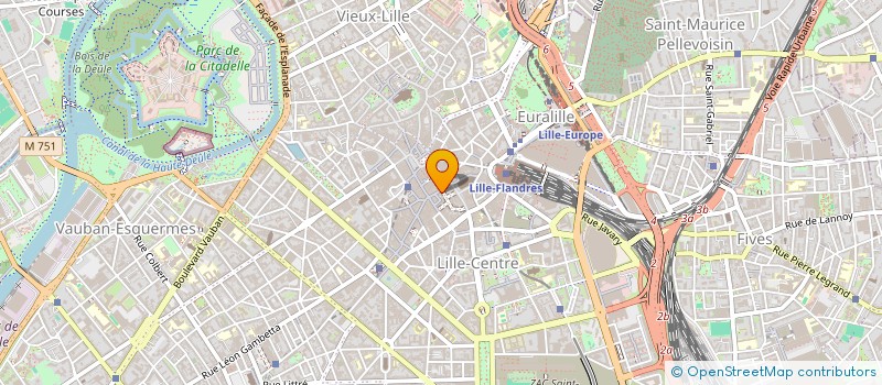 localisation de l'entreprise WORLD 59 à LILLE