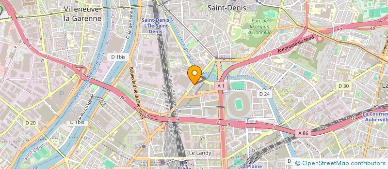 localisation de l'entreprise WORLD  SAINT-DENIS