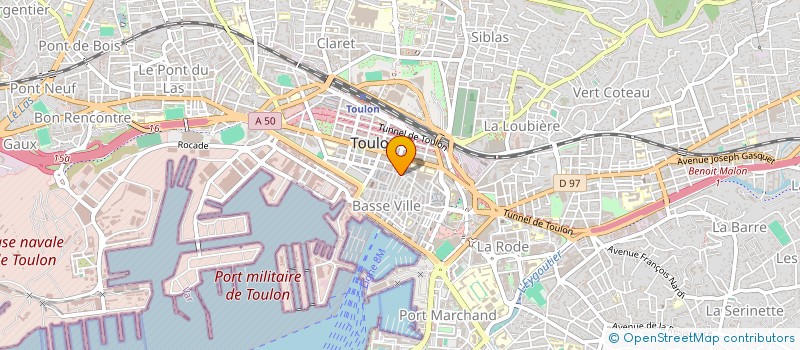 localisation de l'entreprise WORLD 83 à TOULON