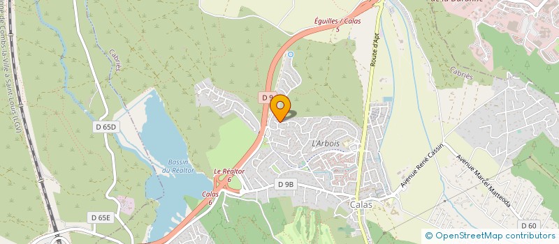 localisation de l'entreprise WORLD AIR CARGO  CABRIES