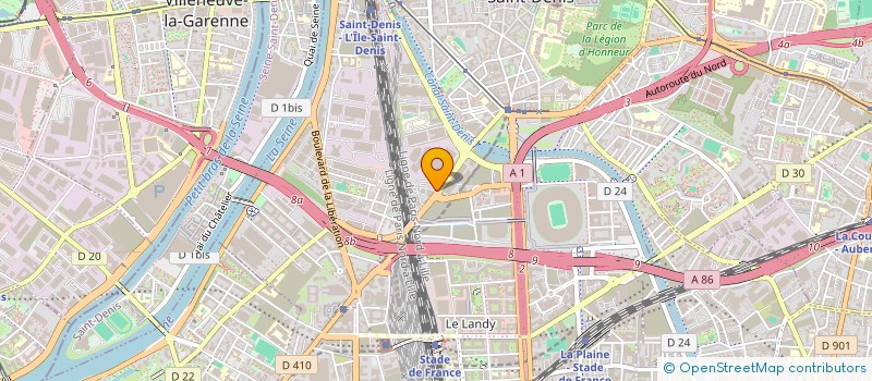 localisation de l'entreprise WORLD AUTO  SAINT-DENIS