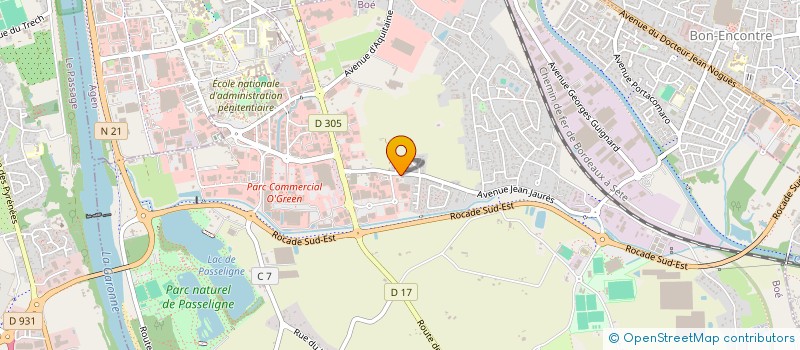 localisation de l'entreprise WORLD AUTO GARAGE  BOE