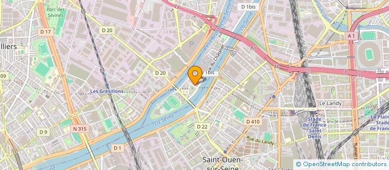 localisation de l'entreprise WORLD AUTO TRANSIT  L'ILE-SAINT-DENIS