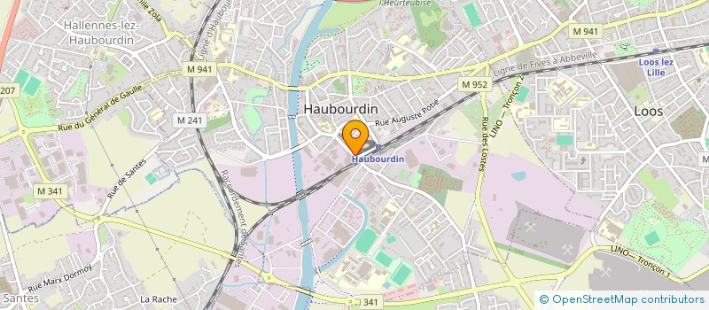 localisation de l'entreprise WORLD BOARD COMPANY  HAUBOURDIN