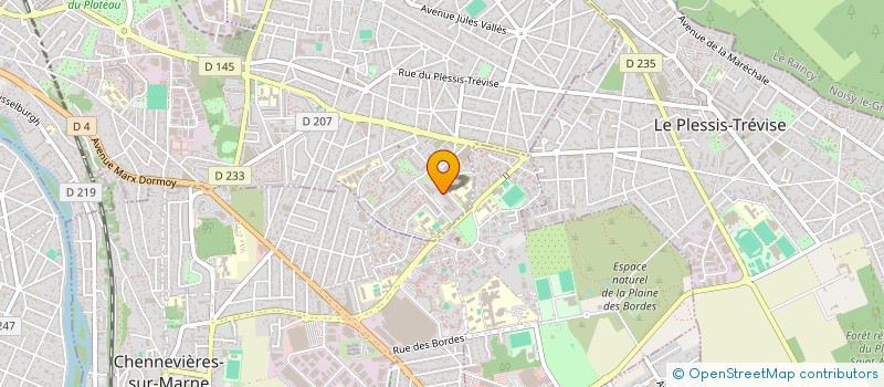 localisation de l'entreprise WORLD BOX ONE à CHAMPIGNY-SUR-MARNE