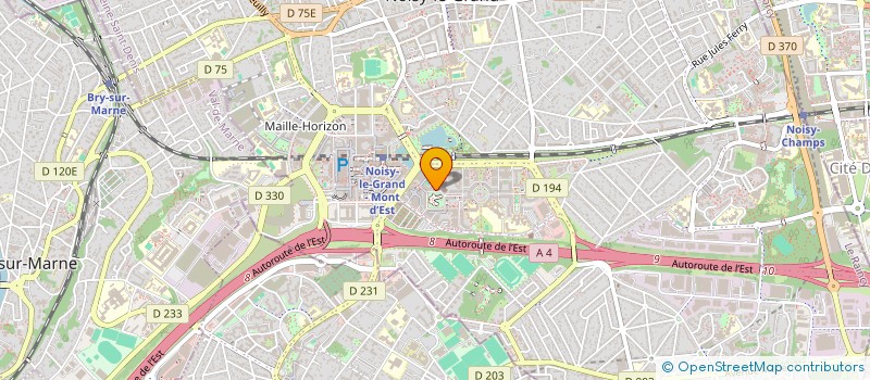 localisation de l'entreprise WORLD BOX POINT NET à NOISY-LE-GRAND