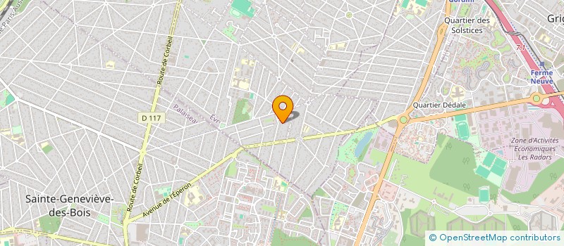 localisation de l'entreprise WORLD CAR'S 91  MORSANG-SUR-ORGE