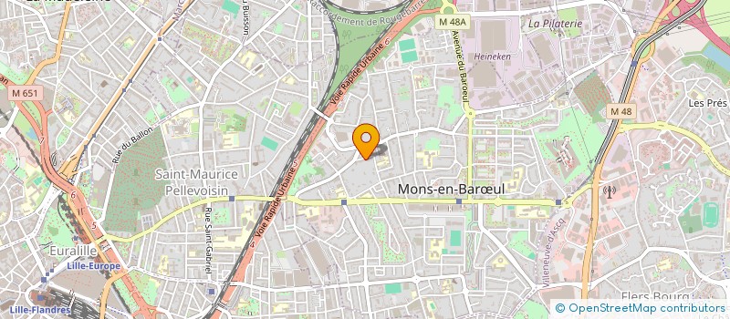 localisation de l'entreprise WORLD CITIZEN  MONS-EN-BARUL