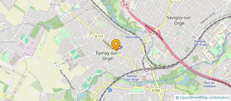 localisation de l'entreprise WORLD COIFFURE  EPINAY-SUR-ORGE