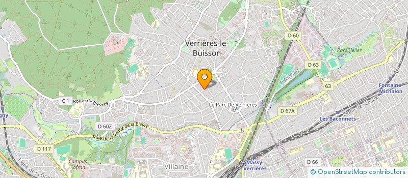 localisation de l'entreprise WORLD COMPANY à VERRIERES-LE-BUISSON