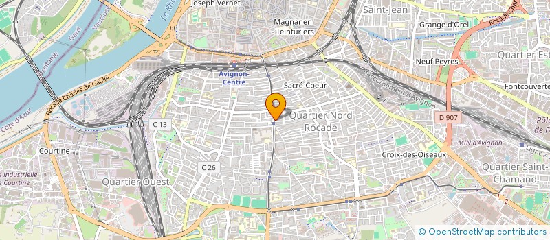 localisation de l'entreprise WORLD CONNEXION  AVIGNON