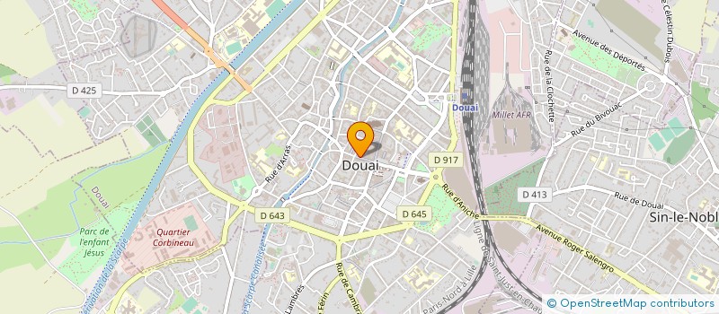 localisation de l'entreprise WORLD CONSULTING  DOUAI