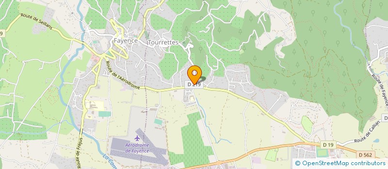 localisation de l'entreprise WORLD CUSTOMERS GROUP  TOURRETTES