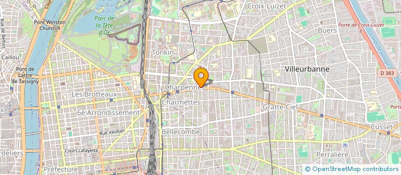 localisation de l'entreprise WORLD DEVELOPMENT  VILLEURBANNE