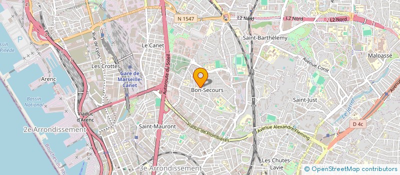 localisation de l'entreprise WORLD DEVELOPMENT AND EXPORT CONSULTING à MARSEILLE