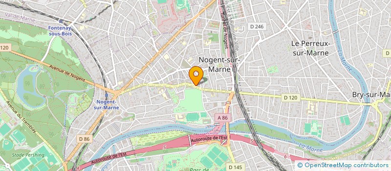 localisation de l'entreprise WORLD ECO SYSTEM à NOGENT-SUR-MARNE