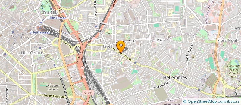 localisation de l'entreprise WORLD ENCHERES à LILLE