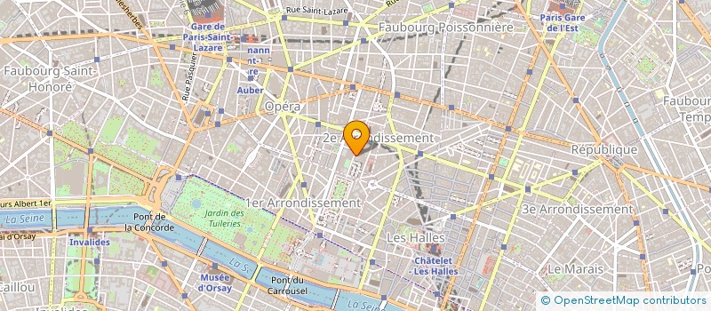 localisation de l'entreprise WORLD EVENT BUSINESS TRAVEL <<WEBT>> à PARIS