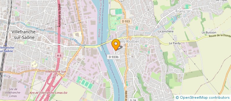 localisation de l'entreprise WORLD EXPRESS à JASSANS-RIOTTIER